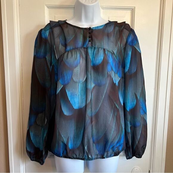 a.n.a patterned blouse   - Picture 2 of 9